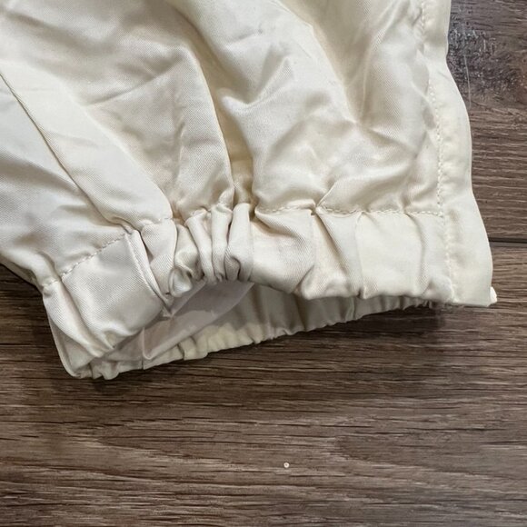 Fear of God Essentials Nylon Track Pants, Cream, Elastic Waistband Adjustable S - Picture 7 of 13